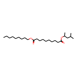 Sebacic acid, 4-methylpent-2-yl nonyl ester