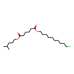 Adipic acid, 10-chlorodecyl isohexyl ester