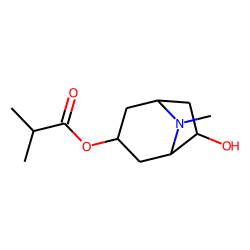 3-Isobutyryloxy-6-hydroxytropane
