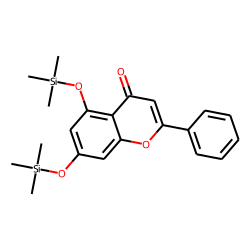 Chrysin, bis(trimethylsilyl) ether