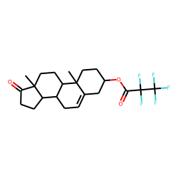trans-Dehydroandrosterone, pentafluoropropionate