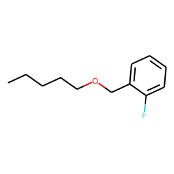 (2-Fluorophenyl) methanol, n-pentyl ether
