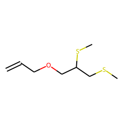 2-Propenyl 2,3-bis-(methylthio)propyl ether