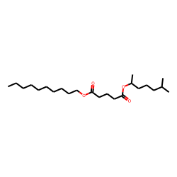 Glutaric acid, decyl 6-methylhept-2-yl ester