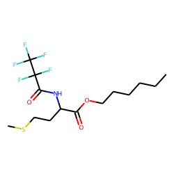 l-Methionine, n-pentafluoropropionyl-, hexyl ester