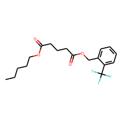 Glutaric acid, pentyl 2-(trifluoromethyl)benzyl ester