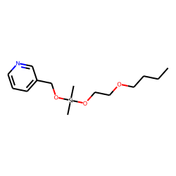 Ethylene glycol butyl ether, picolinyloxydimethylsilyl ether