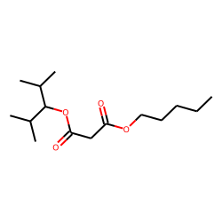 Malonic acid, 2,4-dimethylpent-3-yl pentyl ester