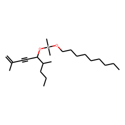 Silane, dimethyl(2,6-dimethylnon-1-en-3-yn-5-yloxy)nonyloxy-