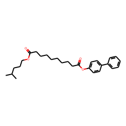 Sebacic acid, isohexyl 4-phenylphenyl ester