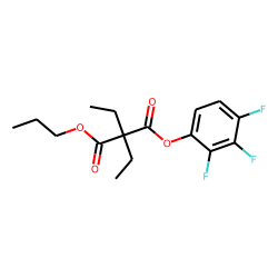 Diethylmalonic acid, propyl 2,3,4-trifluorophenyl ester