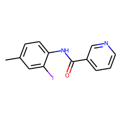 Nicotinamide, N-(2-iodo-4-methylphenyl)-