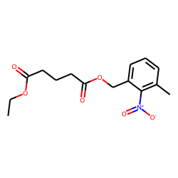 Glutaric acid, ethyl 3-methyl-2-nitrobenzyl ester