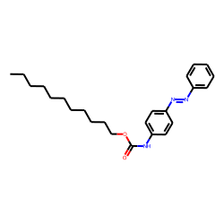 P-phenylazo carbanilic acid, n-undecyl ester