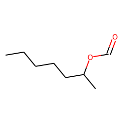 Formic acid, hept-2-yl ester