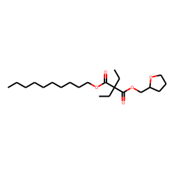 Diethylmalonic acid, decyl tetrahydrofurfuryl ester