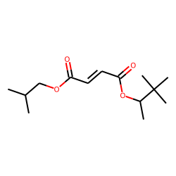 Fumaric acid, 3,3-dimethylbut-2-yl isobutyl ester