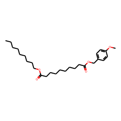 Sebacic acid, 4-methoxybenzyl nonyl ester