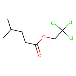 Pentanoic acid, 4-methyl, 2,2,2-trichloroethyl ester