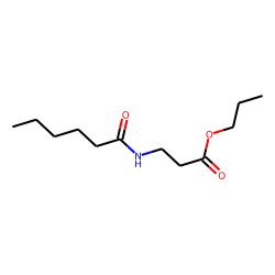 «beta»-Alanine, N-caproyl-, propyl ester