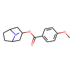O-(4-Hydroxybenzoyl)tropine, O-methyl-