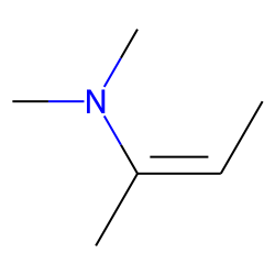 (CH3)2NC(CH3)=CHCH3
