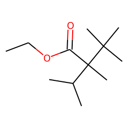 Butanoic acid, 2-isopropyl-2,3,3-trimethyl, ethyl ester