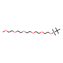 tert-Butyl-[2-[2-[2-[2-(2-methoxyethoxy)ethoxy]ethoxy]ethoxy]ethoxy]dimethylsilane
