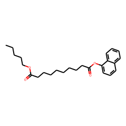 Sebacic acid, 1-naphthyl pentyl ester