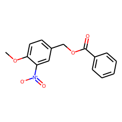 Benzoic acid, (4-methoxy-3-nitrophenyl)methyl ester