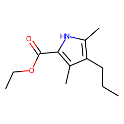 3,5-Dimethyl-4-propyl-1H-pyrrole-2-carboxylic acid ethyl ester