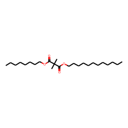 Dimethylmalonic acid, dodecyl octyl ester