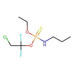 O-Ethyl-O-(1,1-difluoro-2-chloroethyl)-N-propyl-phosphorothioamidate