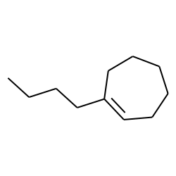Cycloheptene, 1-butyl