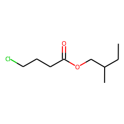 4-Chlorobutyric acid, 2-methylbutyl ester