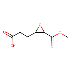 3-(2-Carboxy-ethyl)-oxirane-2-carboxylic acid methyl ester
