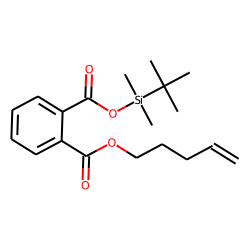 tert-Butyldimethylsilyl pent-4-enyl phthalate