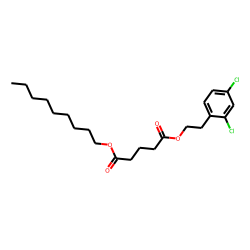 Glutaric acid, 2-(2,4-dichlorophenyl)ethyl nonyl ester