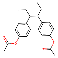 ((1,2-Diethylethylene)bis(p-phenylene))diacetate