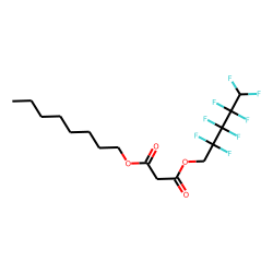 Malonic acid, 2,2,3,3,4,4,5,5-octafluoropentyl octyl ester