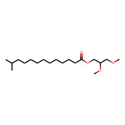 Glycerol, 2,3-dimethyl, 1-(12-methyltridecanoate)
