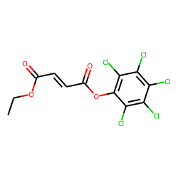 Fumaric acid, ethyl pentachlorophenyl ester