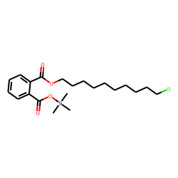 10-Chlorodecyl trimethylsilyl phthalate