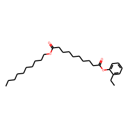 Sebacic acid, decyl 2-ethylphenyl ester