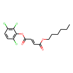 Fumaric acid, hexyl 2,3,6-trichlorophenyl ester
