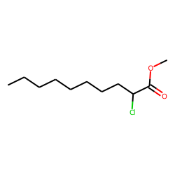 2-Chlorodecanoic acid, methyl ester