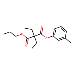 Diethylmalonic acid, 3-methylphenyl propyl ester