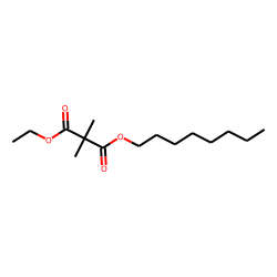 Dimethylmalonic acid, ethyl octyl ester