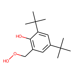 2,4-tert-butyl-6-hydroperoxymethyl-phenol
