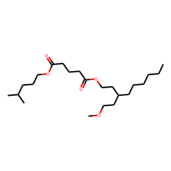 Glutaric acid, isohexyl 3-(2-methoxyethyl)nonyl ester